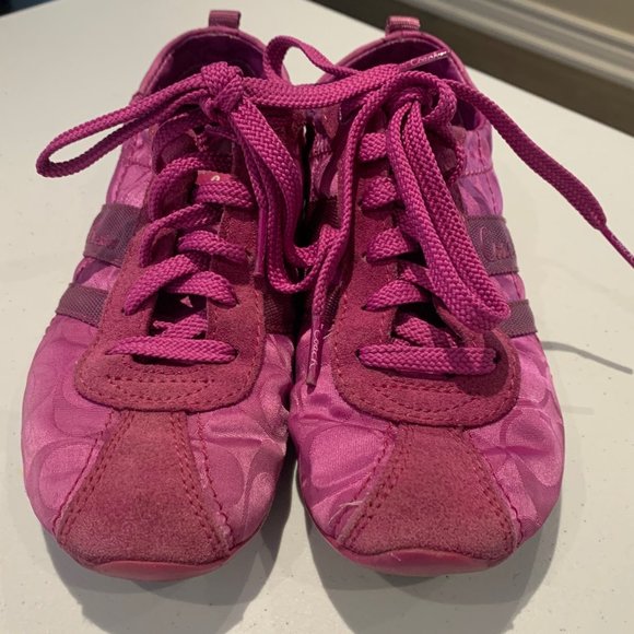 Women Coach Shoe in Pink - Picture 1 of 5